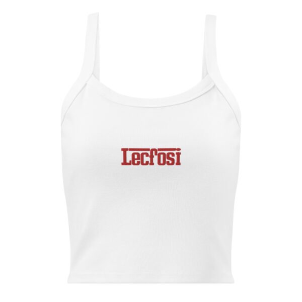 lecfosi micro-rib tank top